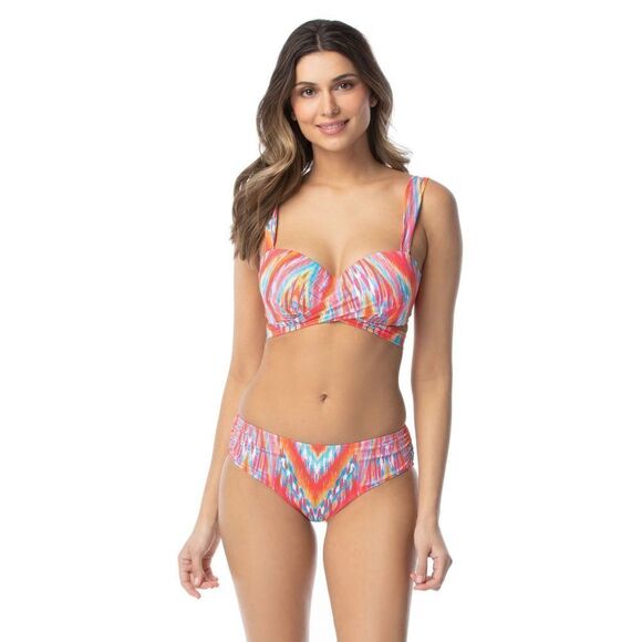 COCO REEF FIVE WAY BRA SIZED UNDERWIRE BIKINI TOP. 32/34D - Picture 8 of 16